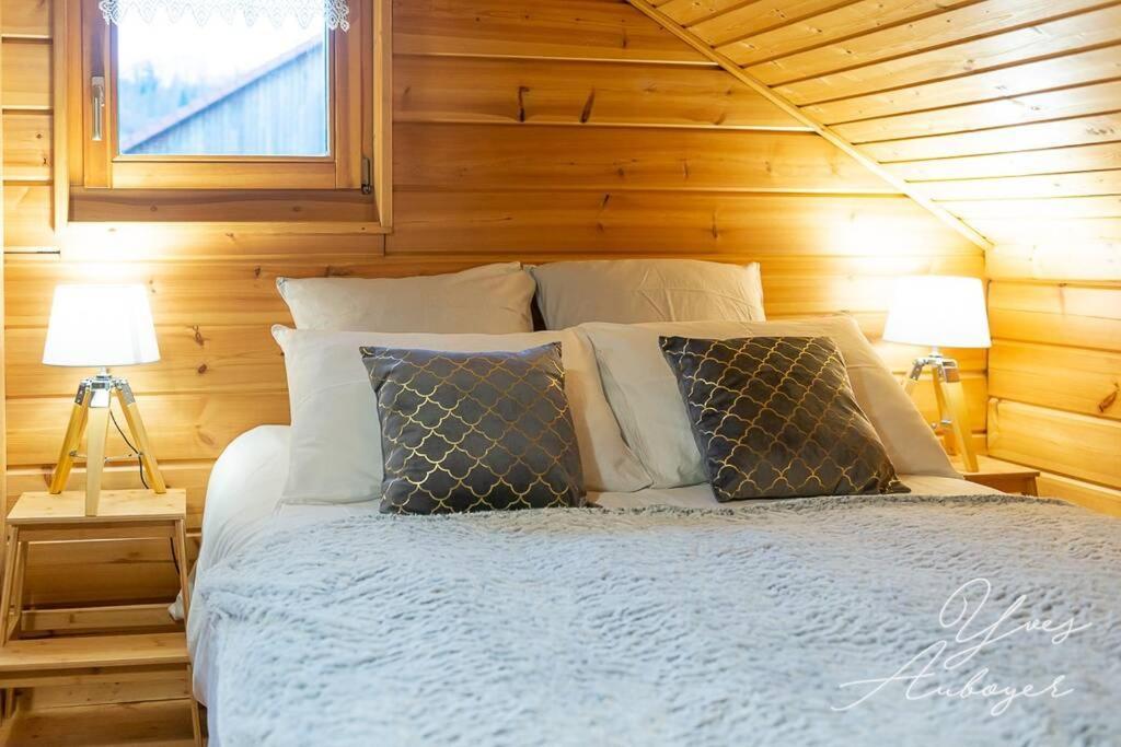 Chalet La Calougeotte, Jardin, Spa Et Sauna Prives ル・メニル エクステリア 写真