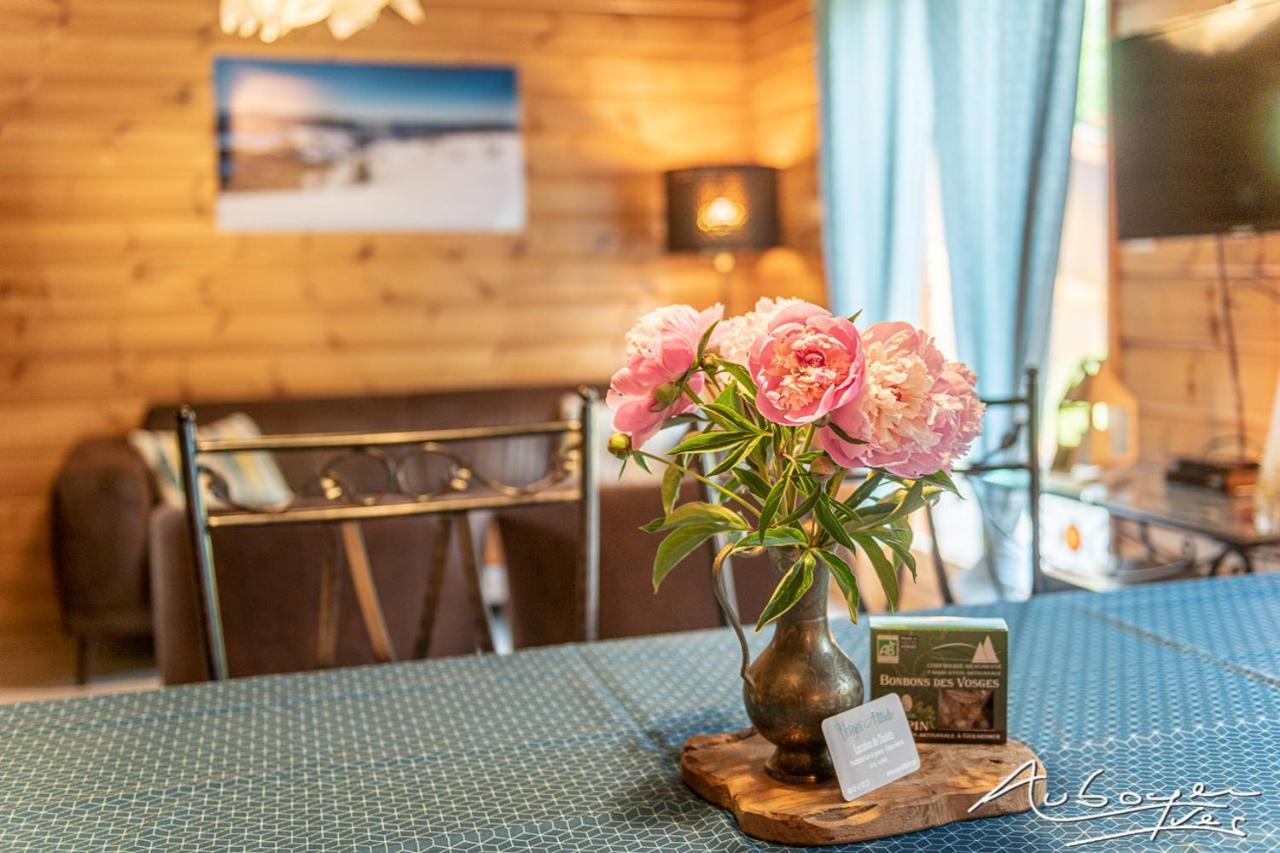 Chalet La Calougeotte, Jardin, Spa Et Sauna Prives ル・メニル エクステリア 写真