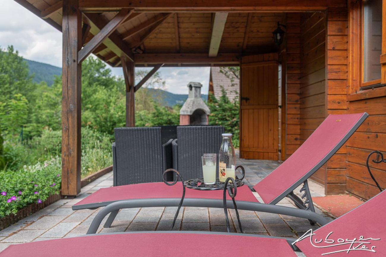 Chalet La Calougeotte, Jardin, Spa Et Sauna Prives ル・メニル エクステリア 写真