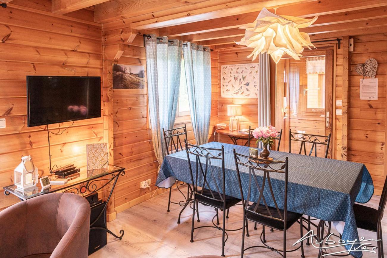 Chalet La Calougeotte, Jardin, Spa Et Sauna Prives ル・メニル エクステリア 写真