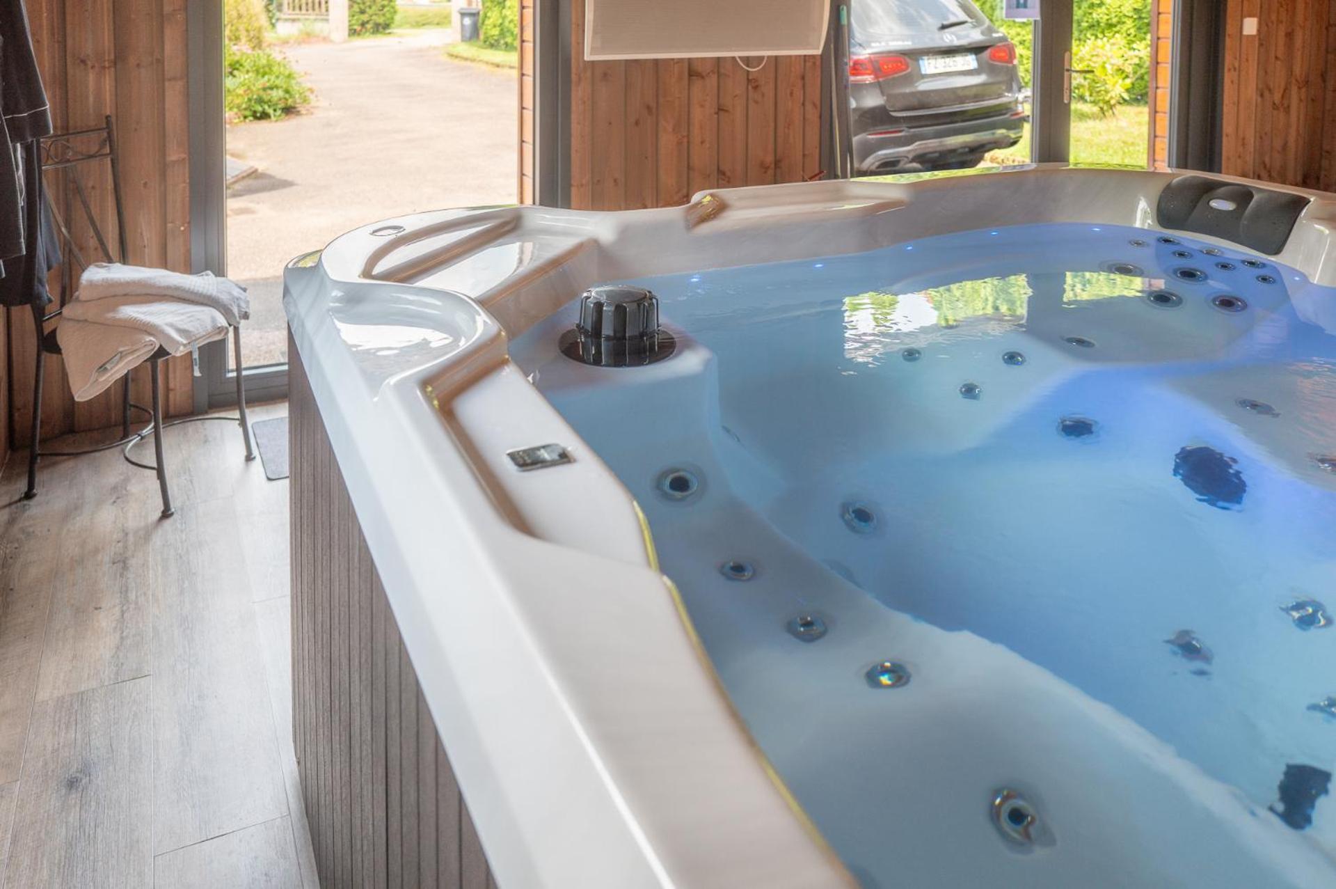 Chalet La Calougeotte, Jardin, Spa Et Sauna Prives ル・メニル エクステリア 写真
